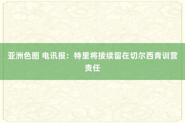 亚洲色图 电讯报：特里将接续留在切尔西青训营责任